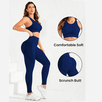 Seamless Yoga Pants Set