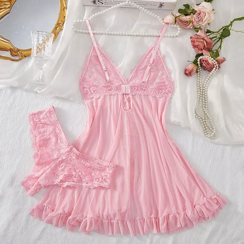 Lace Sleepwear Set
