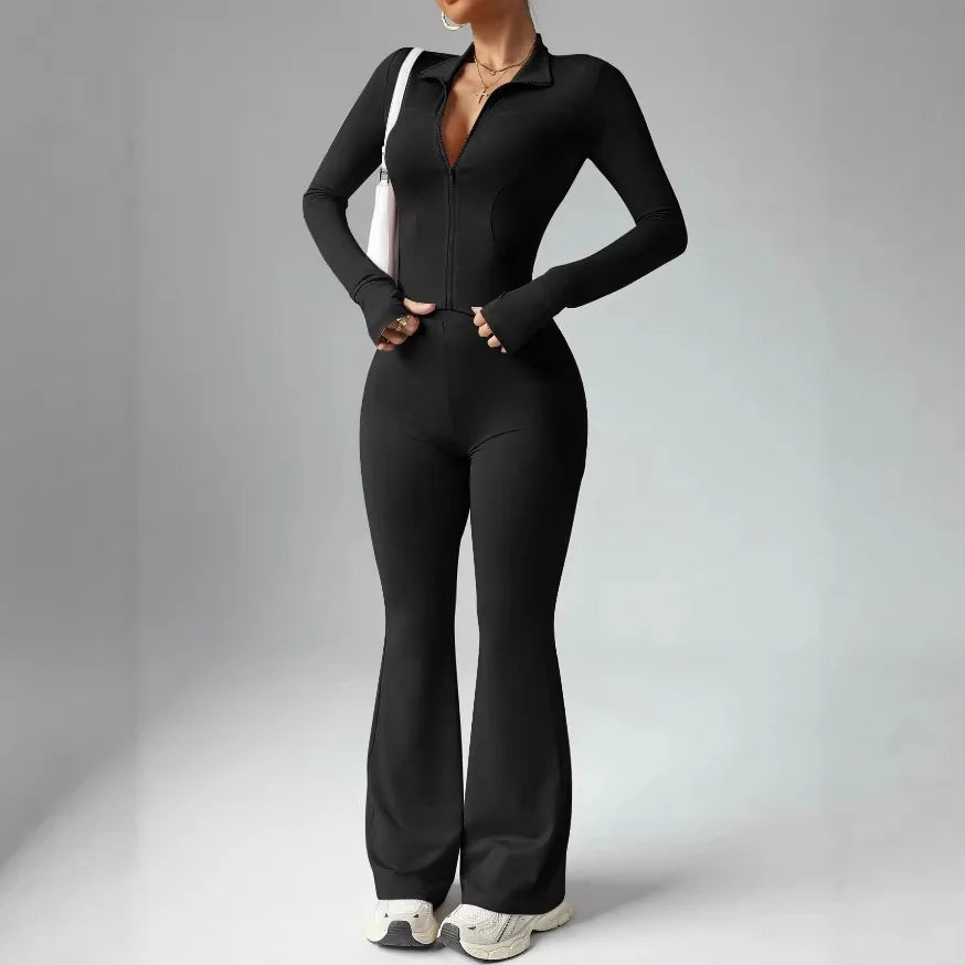 Women's Zipper Yoga Set