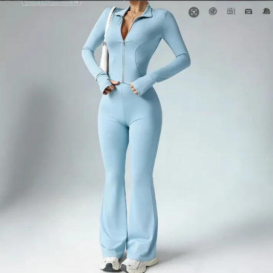 Women's Zipper Yoga Set